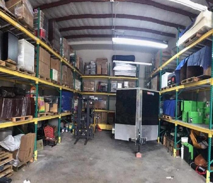Warehouse Racking Full of Contents