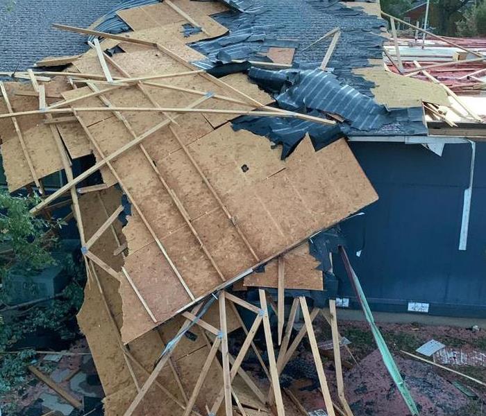 Storm Damages Roof